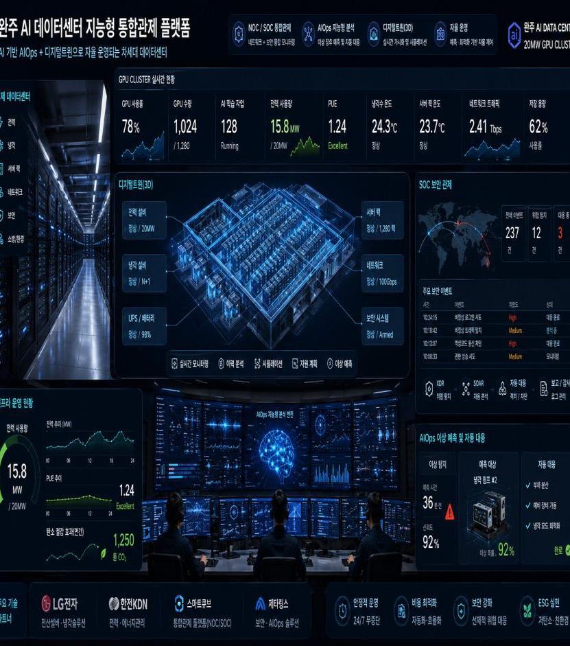 Integrated NOC/SOC Platform for AI Infrastructure